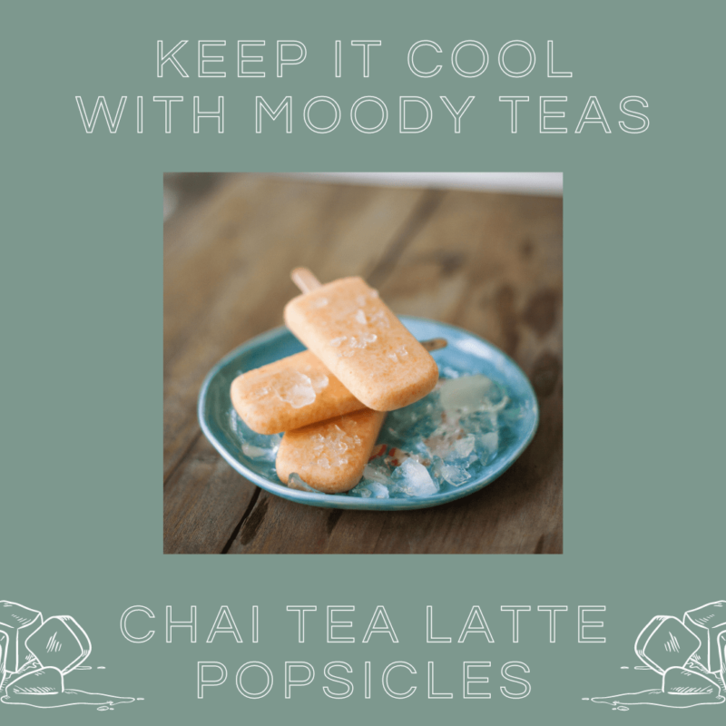 Chai Tea Latte Popsicles