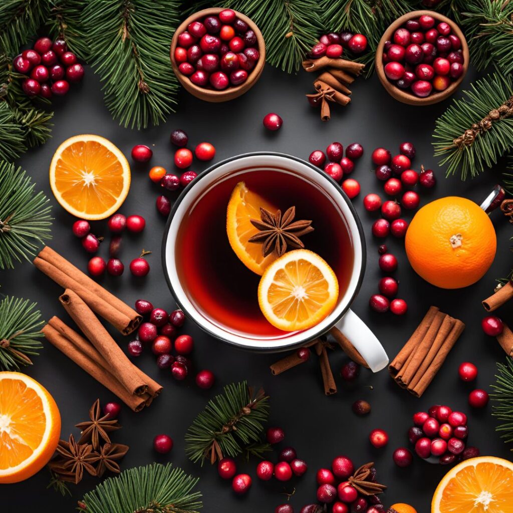 Holly Berry is the perfect blend for those looking for a classic black tea blend with all the flavors of of the holiday season, with cranberry, cinnamon and orange.