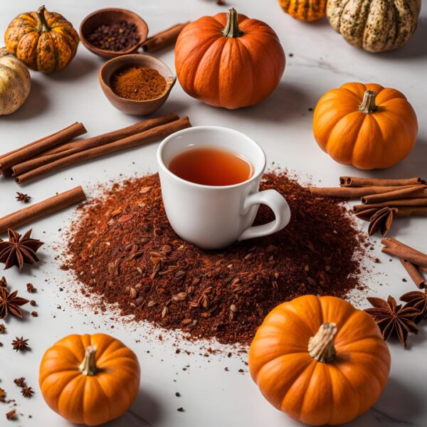 Pumpkin Up Chai is the perfect blend for those looking for a relaxing, caffeine free cup with all the flavor of traditional chai with all the Autumn flavors of pumpkin spice.