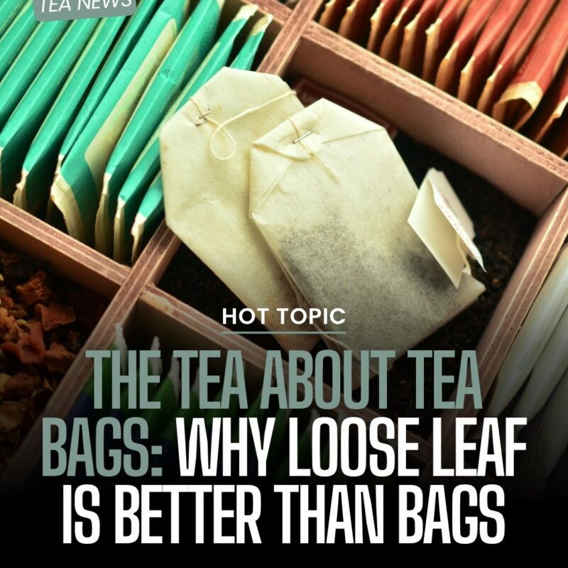 Whether you're new to tea or already a tea fanatic, chances are you've used a tea bag. You may even think tea bags are the way to go. They're definitely accessible, they're generally inexpensive, and they're super convenient. But we're here to let you in on a secret – tea bags are the worst type of tea you could drink! What about tea bags could be so bad? Check out these 6 reasons below! 