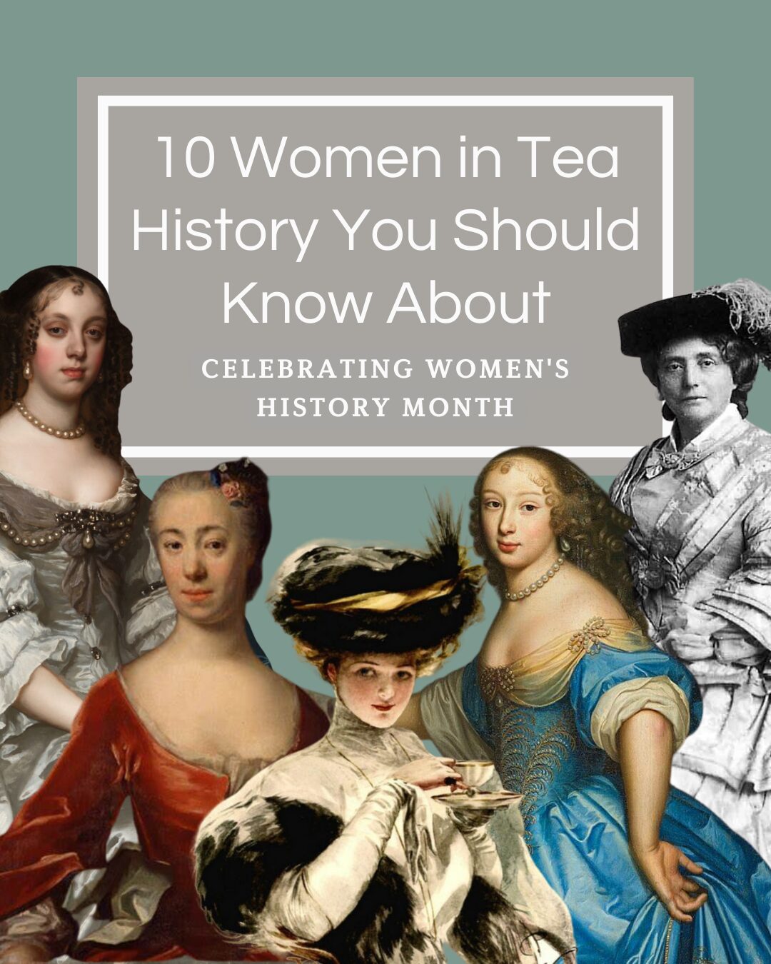 It's Women's History Month! As a woman owned business, we're ecstatic to take this month to write about women's roles in tea! The tea industry has a long and rich history. There have been many women throughout history who have played important roles in the cultivation, production, and consumption of tea. Keep reading to learn about just a few examples of women who played important roles in tea and women's history.