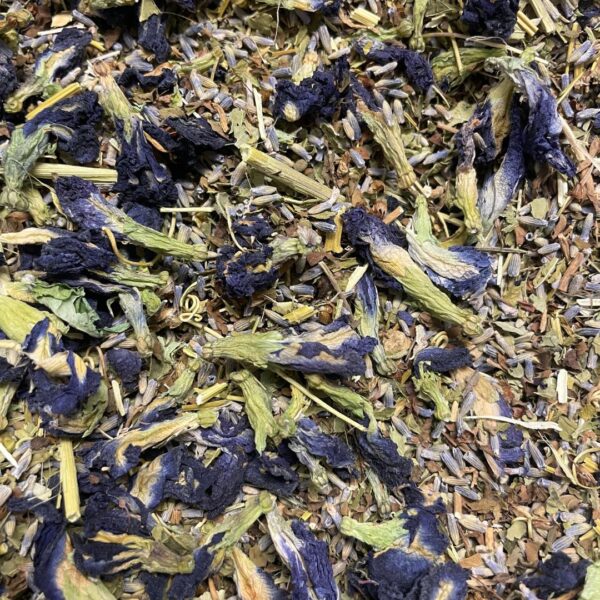 Dream Come Blue is Moody's take on a classic bed time blend with a little extra oomph, packed full of sleep enhancing herbs sure to knock you out and make your Dream Come Blue.