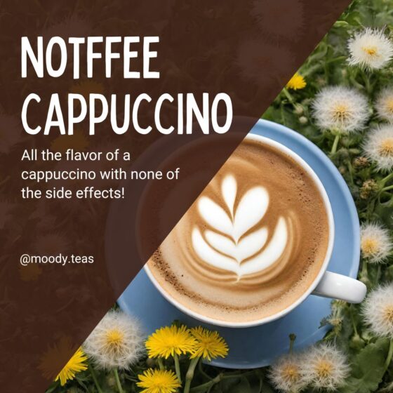 Whether you're a seasoned tea enthusiast or a coffee person, this Notffee Cappuccino is sure to make your taste buds do a little dance. So, roll up your sleeves, let your inner barista shine, and indulge in a fresh twist on a cappuccino!