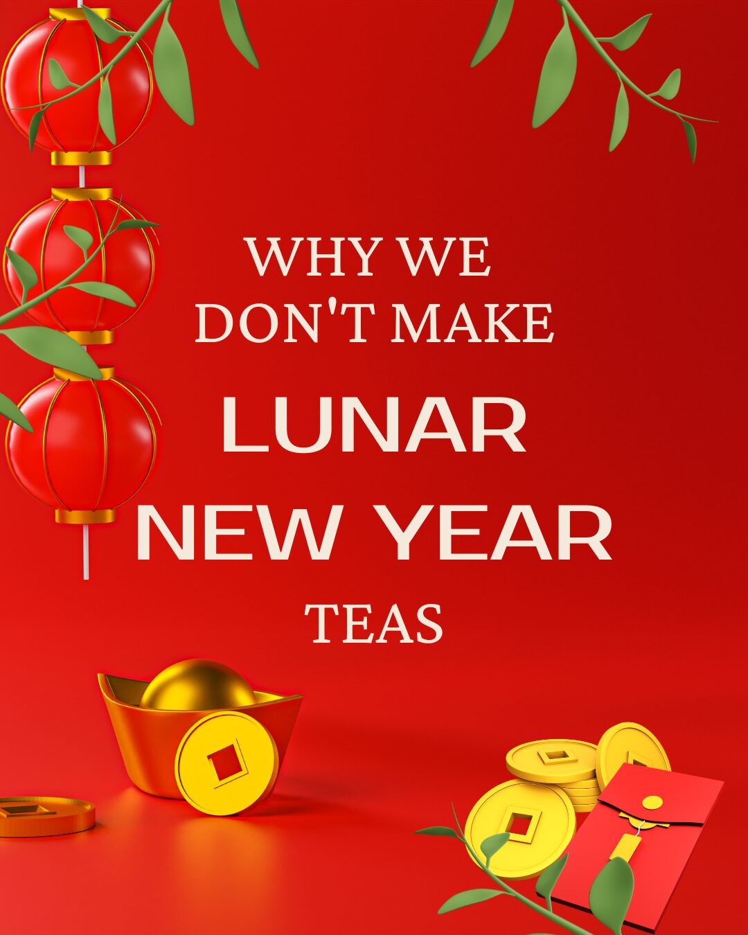 For the past few weeks you might've seen some of the teas released by various tea companies to celebrate Lunar New Year. From luxury brands to blends by Adagio, it seems like everyone has a Year of the Rabbit inspired offering. So, why not Moody Teas? While we've posted about the holiday, we haven't released a new blend. Well, there's a couple reasons, and they all come back to one point. We’re not part of the AAPI community.  